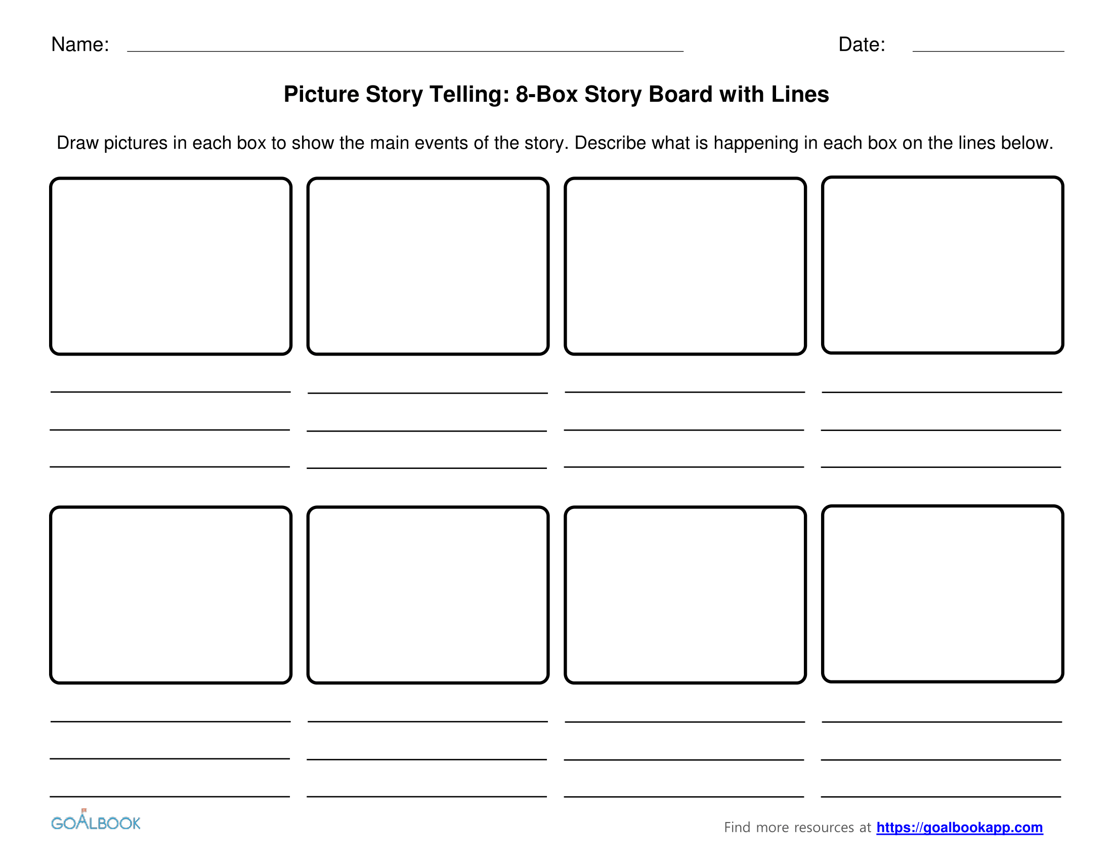<strong>Storyboard</strong> Sample in Word - <strong>6</strong>+ Examples in Word 6 box storyboard template